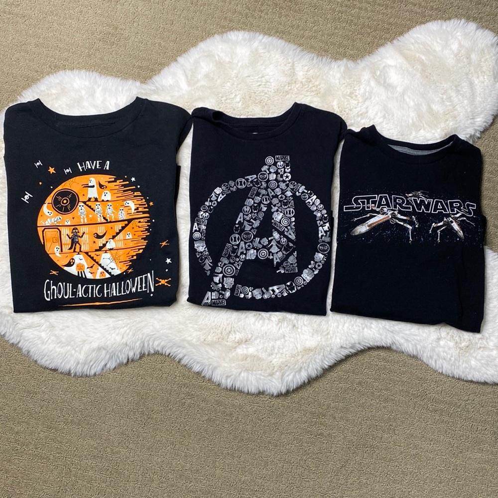 Halloween Star Wars shirt and Avengers Shirt bundle